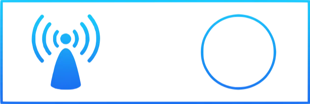 Symbole réseau de la box