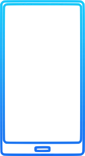 Symbole réseau d'un smartphone